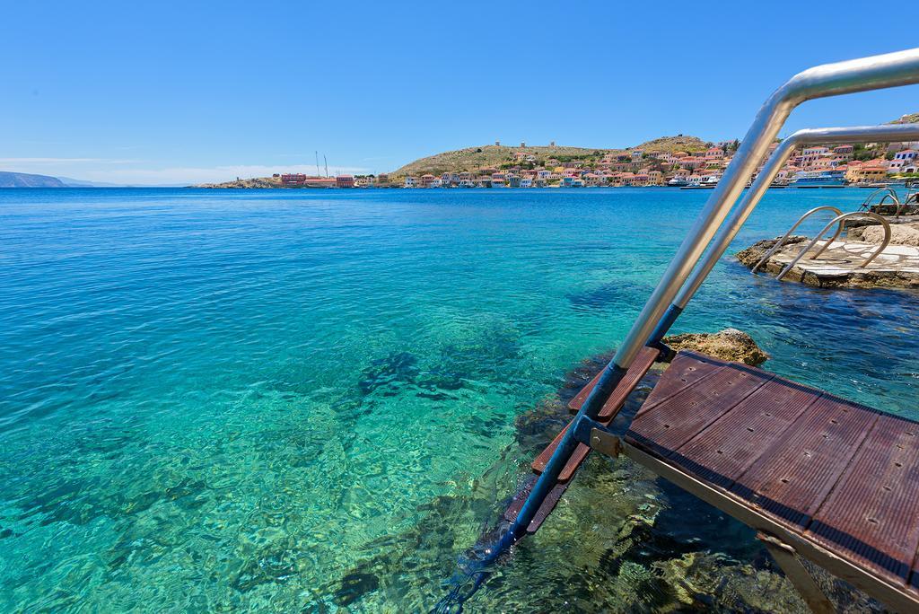 Admiral'S House Villa Chalki Town Buitenkant foto