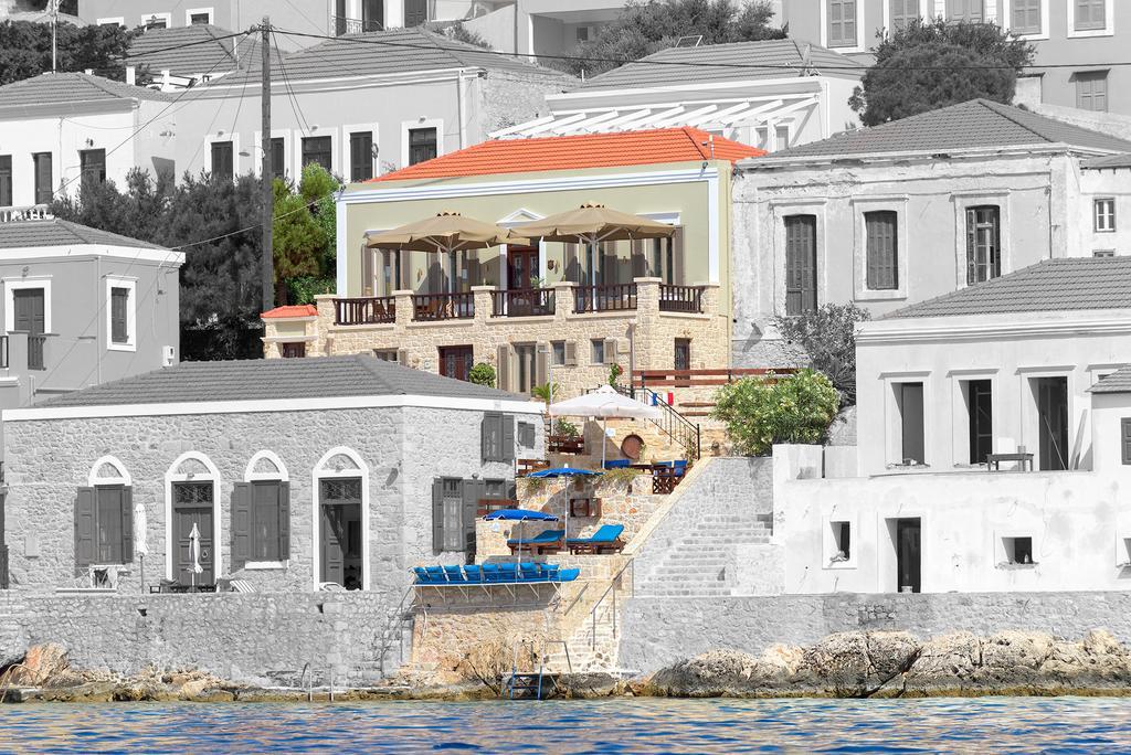 Admiral'S House Villa Chalki Town Buitenkant foto